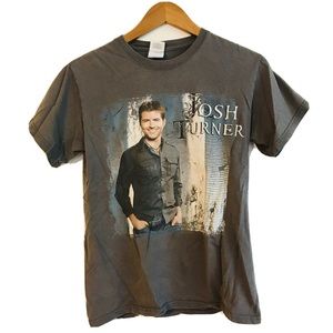 Josh Turner Gray Mens Small Tour T Shirt